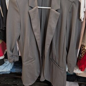Gray Women's Blazer